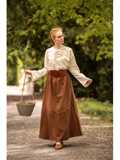 Trollfelsen Leonardo Carbone Mittelalter Gewandung Ritter Wikinger Magd Maid Rock Smilla Tabakfarben